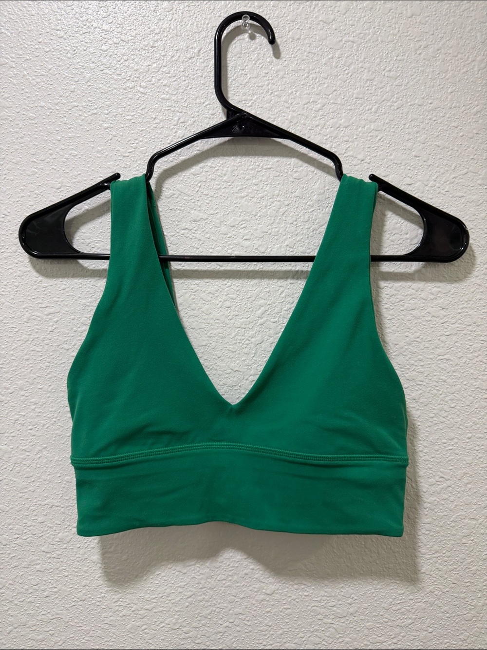 lululemon athletica Emerald Green V-Neck Sports Bralette